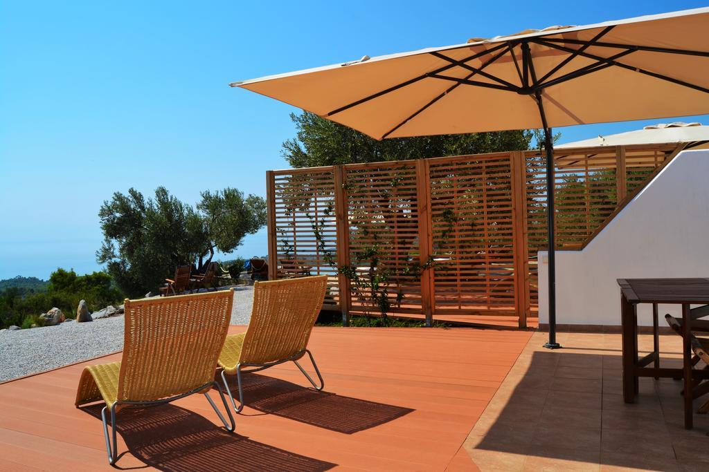 The Infinity 180 Luxury Suites Milia Buitenkant foto