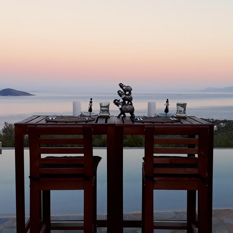 The Infinity 180 Luxury Suites Milia Buitenkant foto