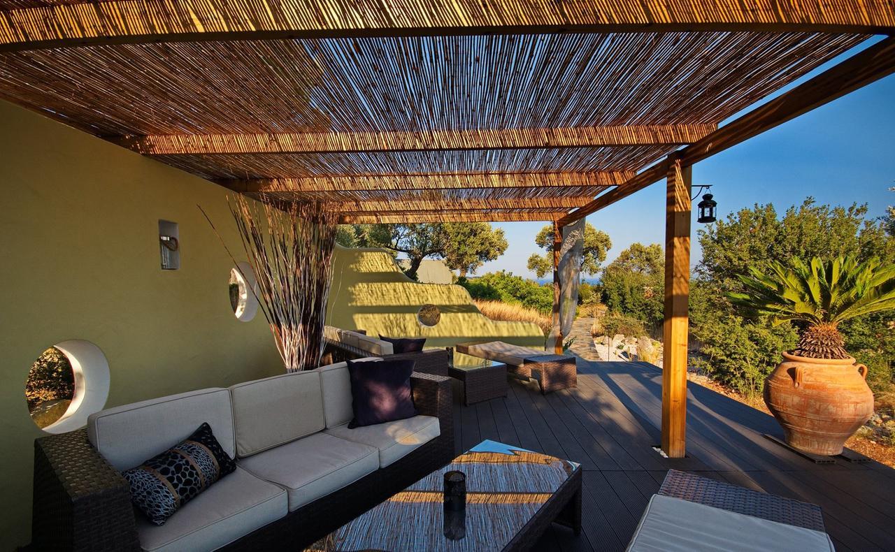 The Infinity 180 Luxury Suites Milia Buitenkant foto