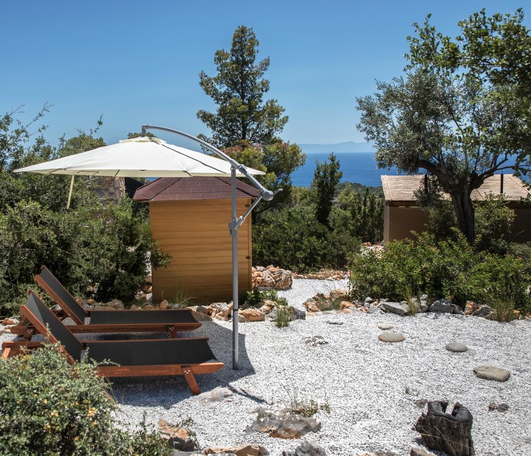 The Infinity 180 Luxury Suites Milia Buitenkant foto