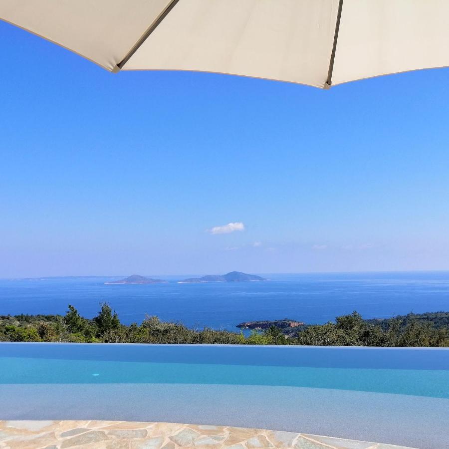 The Infinity 180 Luxury Suites Milia Buitenkant foto